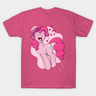 Pinkie Pie with Headphones T-Shirt